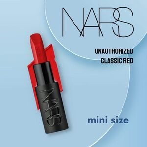 🆕*NEW* NARS | MINI | Unauthorized Explicit Satin Lipstick - Classic Red